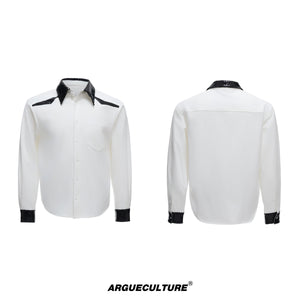 Contrast Sequin Drape Shirt - product image 5