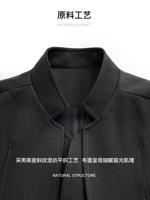 Deconstructed Cropped Blazer Jacket - product image 4