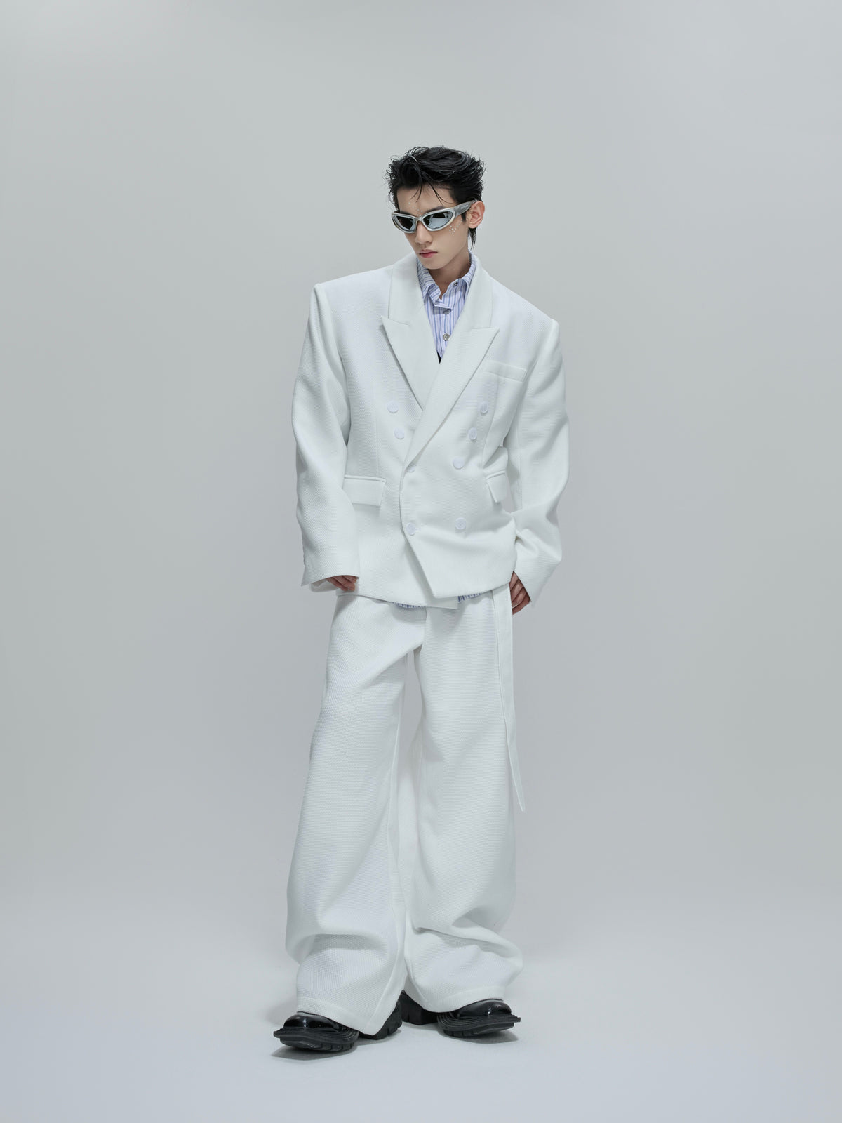 Relaxed Double-Breasted Suit Separates - product image 2