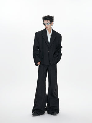 Black Deconstructed Suit Set - product image 3