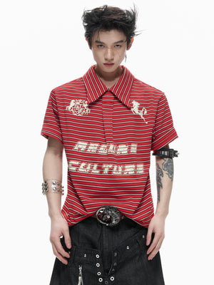 Contrast Stripe Polo Shirt - product image 5
