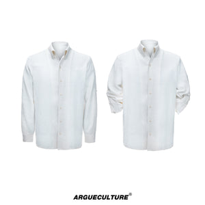 Textured Linen Tencel Embroidered Shirt - variant image 7
