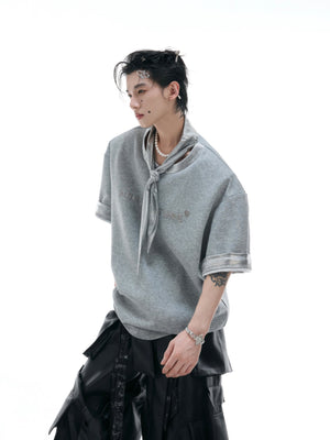 Metallic Tie Graphic T-Shirt - product image 3