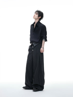 Textured Linen Tencel Embroidered Shirt - product image 5