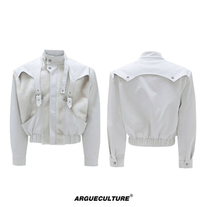 Fleece-Lined PU Leather Zip Jacket - product image 5