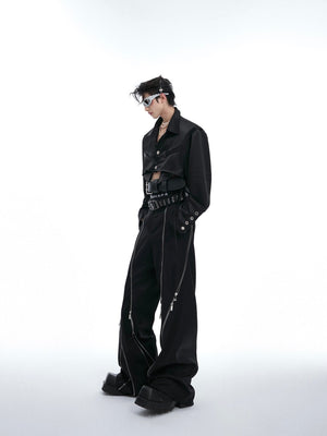 Deconstructed Cropped Cotton Shirt - product image 5