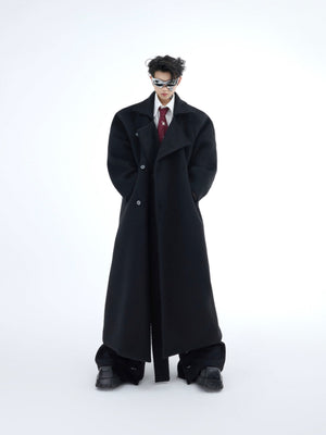 Longline Wool-Blend Overcoat - product image 3