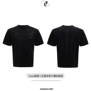 Rivet Spine Slim T-Shirt - product image 5