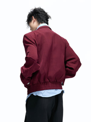 Faux-Layer Cropped Boxy Jacket - product image 5