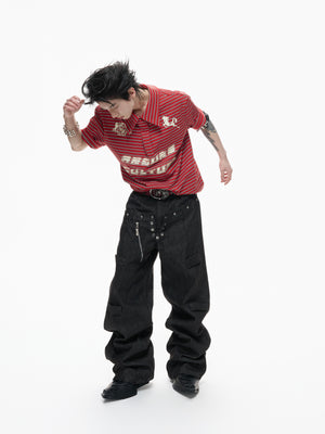 Contrast Stripe Polo Shirt - product image 4
