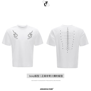 Snake-Eye Spine Studded T-Shirt - product image 5