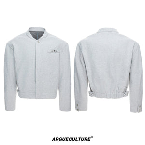 Cotton-Wool Cropped Jacket - product image 5