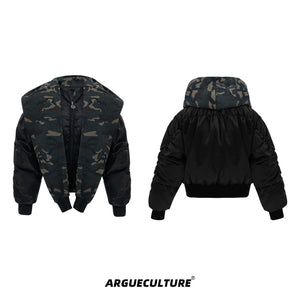 Camouflage Panel Insulated Flight Jacket - product image 5