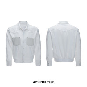 Embroidered Stripe Shirt & Wide-Leg Pants - variant image 8