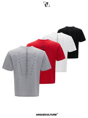 Snake-Eye Spine Studded T-Shirt - product image 1