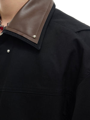 PU-Panel Short-Sleeve Jacket - product image 5