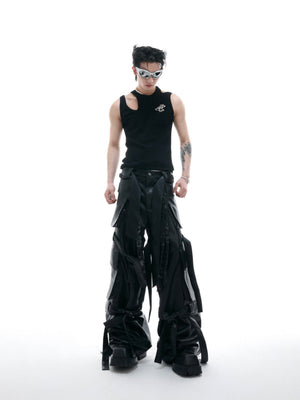 Cutout Metal-Detail Tank Vest - product image 5