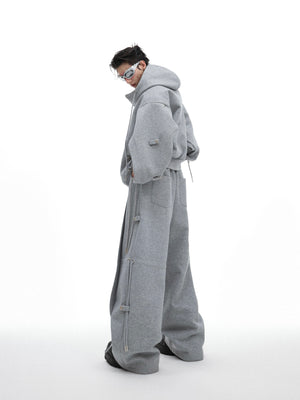 Deconstructed Loose Hoodie Set - product image 4