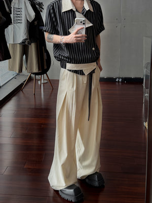Deconstructed Striped Shirt Set - product image 4