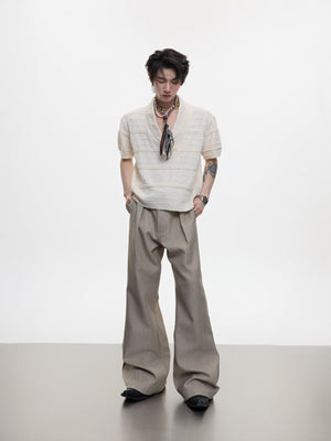 Micro-Flare Wool-Blend Trousers - product image 5