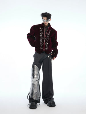 Fine-Glitter Metal Button Jacket - product image 4