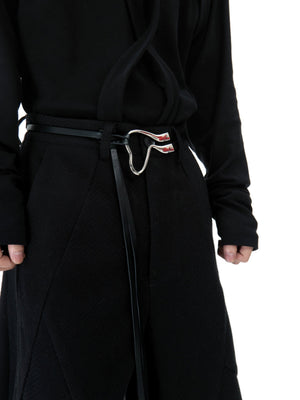 Deconstructed Relaxed Straight-Leg Trousers - product image 3