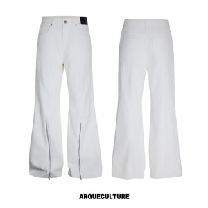 Washed Distressed Flare Jeans - product image 5