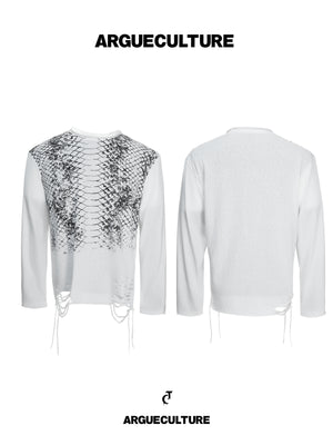 Gradient Python-Print Long-Sleeve Tee - product image 3