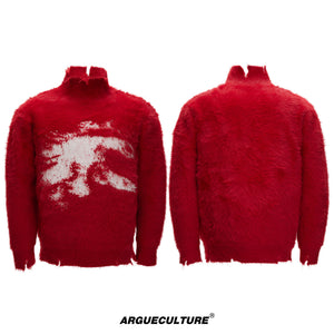 Deconstructed Wool-Blend Mock-Neck Knit - product image 5