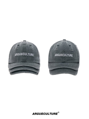 Washed Cotton Layered-Brim Cap - product image 1
