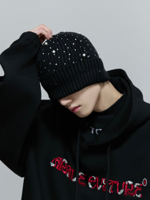 Rhinestone Knit Hat - product image 4