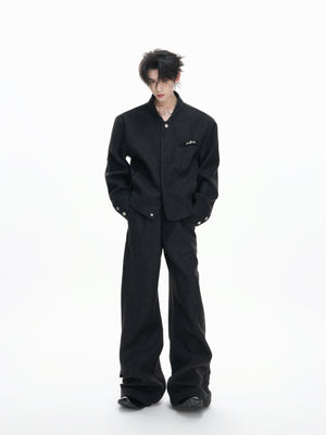 Cotton-Wool Cropped Jacket - product image 2