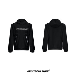 Oversized-Hoodie-with-Shoulder-Pads-Metallic-Detail-Streetwear-Top-Black