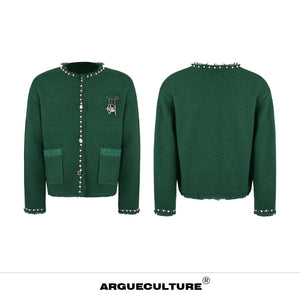Pearl-Embellished-Knit-Sweater---Festive-Winter-Pullover-Green-Jacket