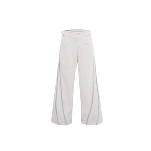 Reflective-Striped-Wide-Leg-Pants-with-Pleated-Texture-White