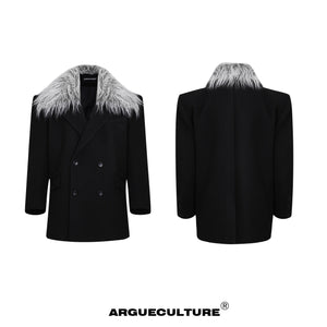 Urban-Hunter-Wool-Lapel-Oversized-Blazer---Mens-Streetwear-Jacket-Black-Jacket