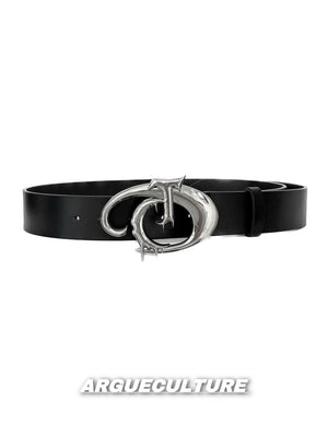avant-garde-irregular-metal-logo-streetwear-belt-black