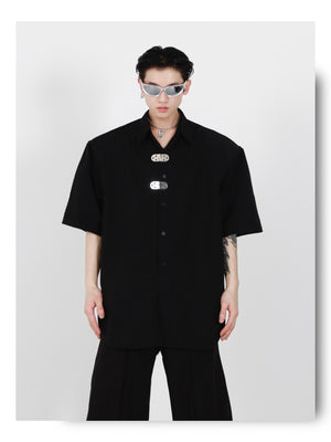 desc::avant-garde-shoulder-pad-button-up-shirt-unisex-detail-img-3