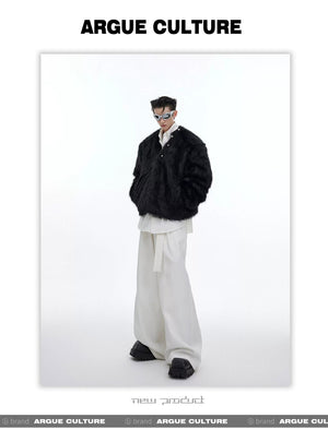 desc::baggy-flare-cargo-pants-high-waist-streetwear-trousers-detail-img-2