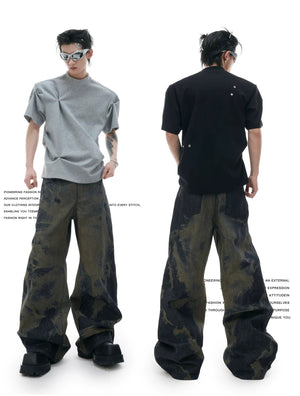 desc::boxy-deconstructed-pleated-tee-niche-streetwear-shirt-detail-img-12