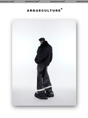 desc::boxy-faux-mink-fur-jacket-with-metal-accents-detail-img-12