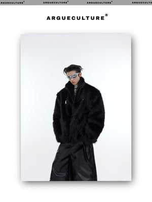 desc::boxy-faux-mink-fur-jacket-with-metal-accents-detail-img-2