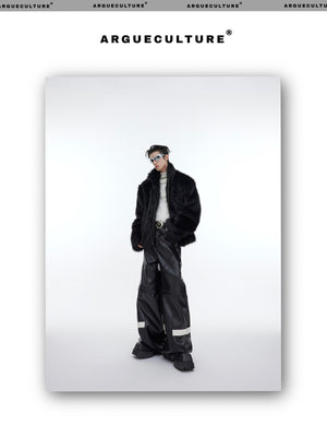 desc::boxy-faux-mink-fur-jacket-with-metal-accents-detail-img-5