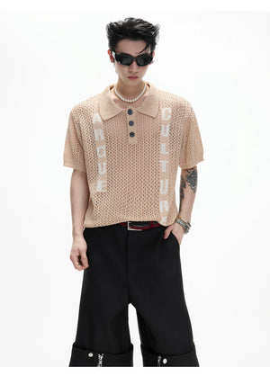 desc::boxy-open-knit-jacquard-polo-shirt-streetwear-tee-detail-img-3