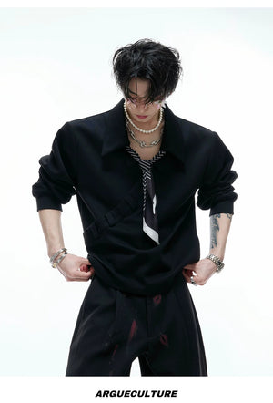 desc::boxy-v-neck-polo-sweatshirt-with-detachable-scarf-detail-img-16