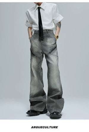 desc::cement-gray-vintage-boxy-denim-jacket-flare-set-detail-img-10