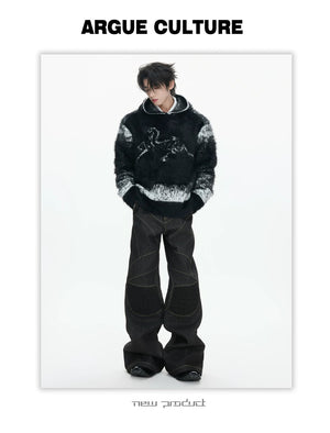 desc::cloud-gradient-faux-mink-heavyweight-hoodie-sweater-detail-img-5