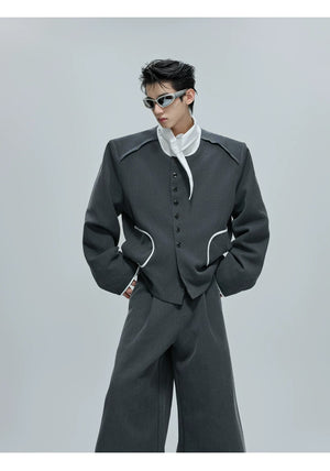 desc::contrast-cropped-tweed-jacket-with-jewel-buttons-detail-img-6