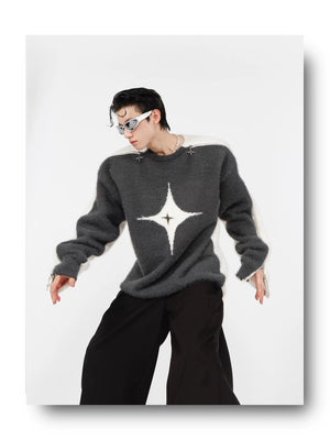desc::contrast-mohair-crewneck-with-metal-zipper-detail-detail-img-17
