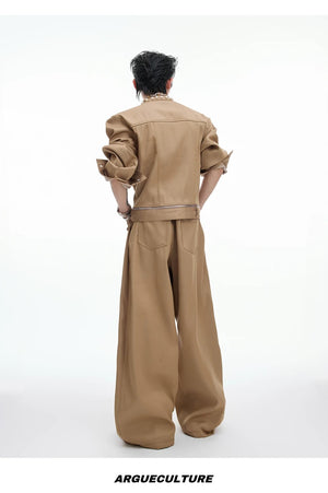 desc::contrast-stitch-cargo-denim-pants-loose-straight-unisex-detail-img-13